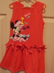 Minnie Mouse Sleeveless Dress Pink