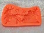 Silicone Mould - Santa & Sleigh