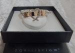 Equilibrium Bracelet Heart Buckle White **CLEARANCE COST PRICE ONLY**