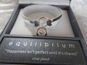 Equilibrium Bangle Inspirational Charm Happiness