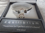 Equilibrium Bangle Inspirational Charm Happiness