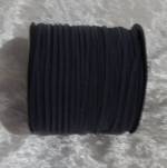 Faux Suede Cord Flat 3mm Dark Blue
