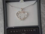 Equilibrium Necklace Message Heart - Love