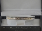 Equilibrium Bangle Inspirational Curved - Love