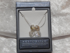 Equilibrium Necklace Double Necklace/Double Charm - Heart