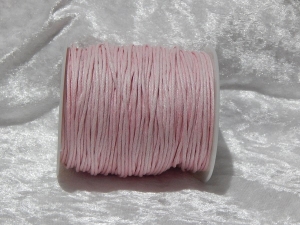 1.5mm Light Pink Waxed Cotton