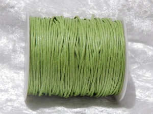 1.5mm Light Green Waxed Cotton