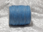 1.5mm Powder Blue Waxed Cotton