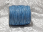 1.5mm Powder Blue Waxed Cotton x 80m full Roll