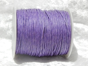 1.5mm Light Purple Waxed Cotton