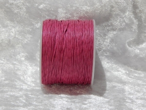 1mm Rose Waxed Cotton