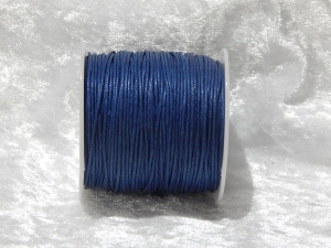 1mm Dark Blue Waxed Cotton