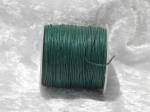 1mm Dark Green Waxed Cotton