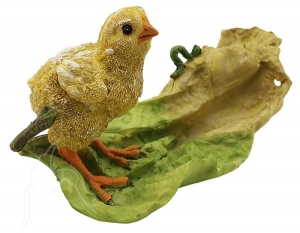 Chick on Leaf