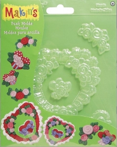 Makins Push Mould - Hearts