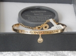 Pure Elegance Charm Bangle Gold Plate - Perfect