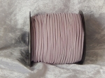 Faux Suede Cord Flat 3mm Light Lilac