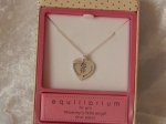 Equilibrium Necklace Girls Heart - Mummy's Little Angel