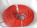 2.5mm Red Leather Thonging