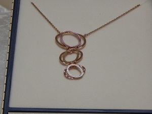 Equilibrium Necklace Earth Tone Rings