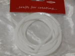 Plastic Tubing 4mm White Pack 2m