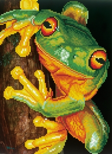 Diamond Dotz Green Tree Frog