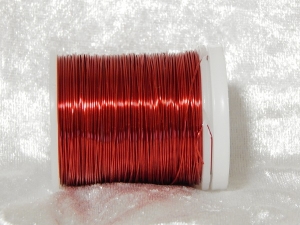 Beading Wire 24 Gauge Red 18m