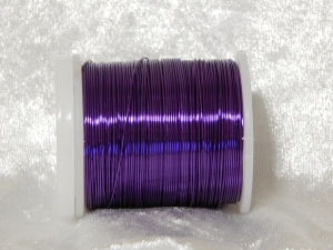 Beading Wire 24 Gauge Purple 18m