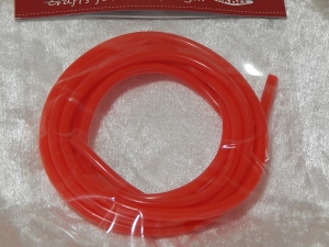 Plastic Tubing 4mm Red Pack 2m