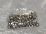 6mm Folley Bells Silver Pack 100