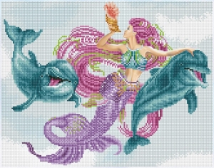 Diamond Dotz Diamond Art - Mermaid and Friends