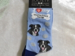 Sock Society - Staffy - Blue