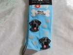 Sock Society - Black Labrador - Light Blue
