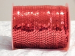 Slung Sequin String Metallic Red x 1m