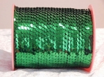 Slung Sequin String Metallic Green x 1m