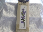 Fiona Jude Country Thread Cross Stitch Bookmark Kit - Viola